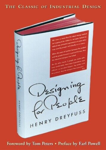 Henry Dreyfuss Designing for People (Tascabile)