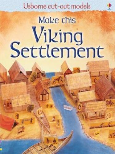 Iain Ashman Make this Viking Settlement (Tascabile) Cut-out Model