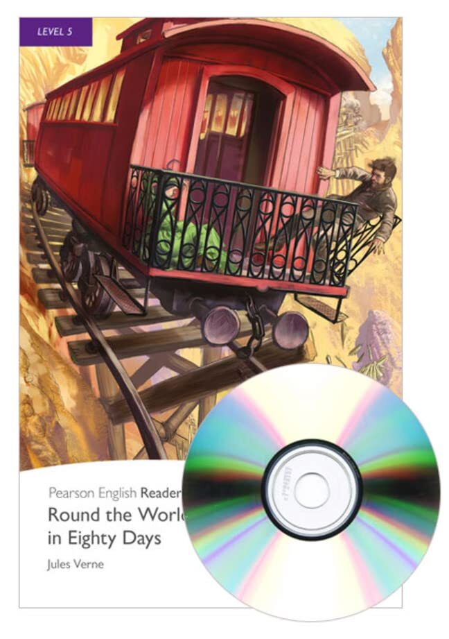 9781408276532 Round the world in eighty days. Level 5. Con e-boo... Con CD-Audio