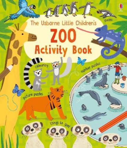 Rebecca Gilpin Little Children's Zoo Activity Book (Tascabile)