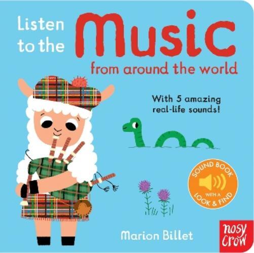 Marion Billet Listen to the Music from Around the World (Libro di cartone)