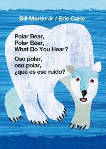 Bill Martin Polar Bear, Polar Bear, What Do You Hear? / Oso P (Libro di cartone)