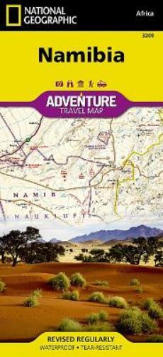 National Geographic Maps - Adventure Namibia (Map)