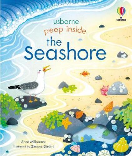 Anna Milbourne Peep Inside the Seashore (Libro di cartone) Peep Inside