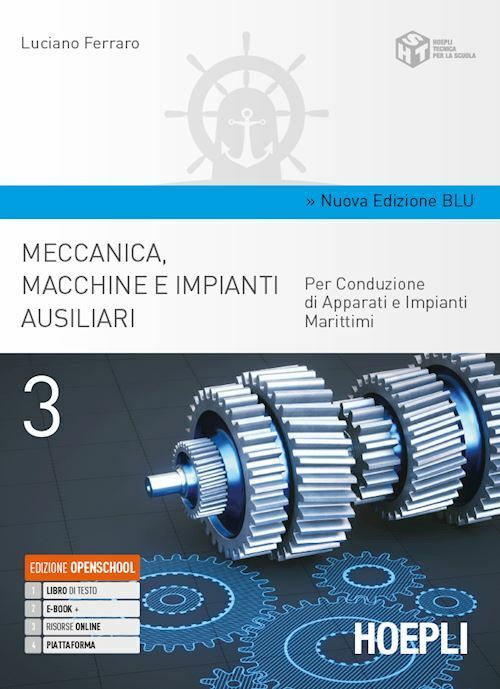 MECCANICA, MACCHINE E IMPIANTI AUSILIARI 3 - NUOVA EDIZIONE BLU  - FERRARO
