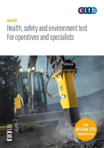 Health, safety and environment test for operatives and specialists (Tascabile)