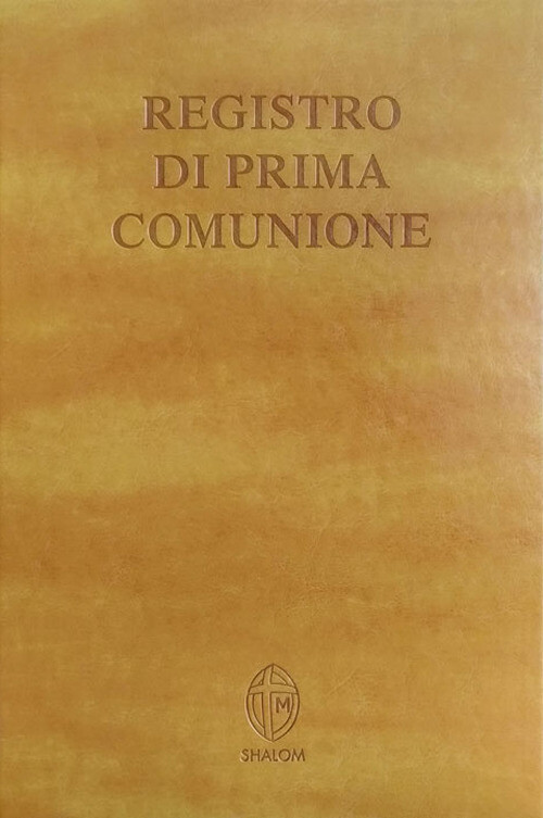 Libri Shalom Editrice - Registro Di Prima Comunione