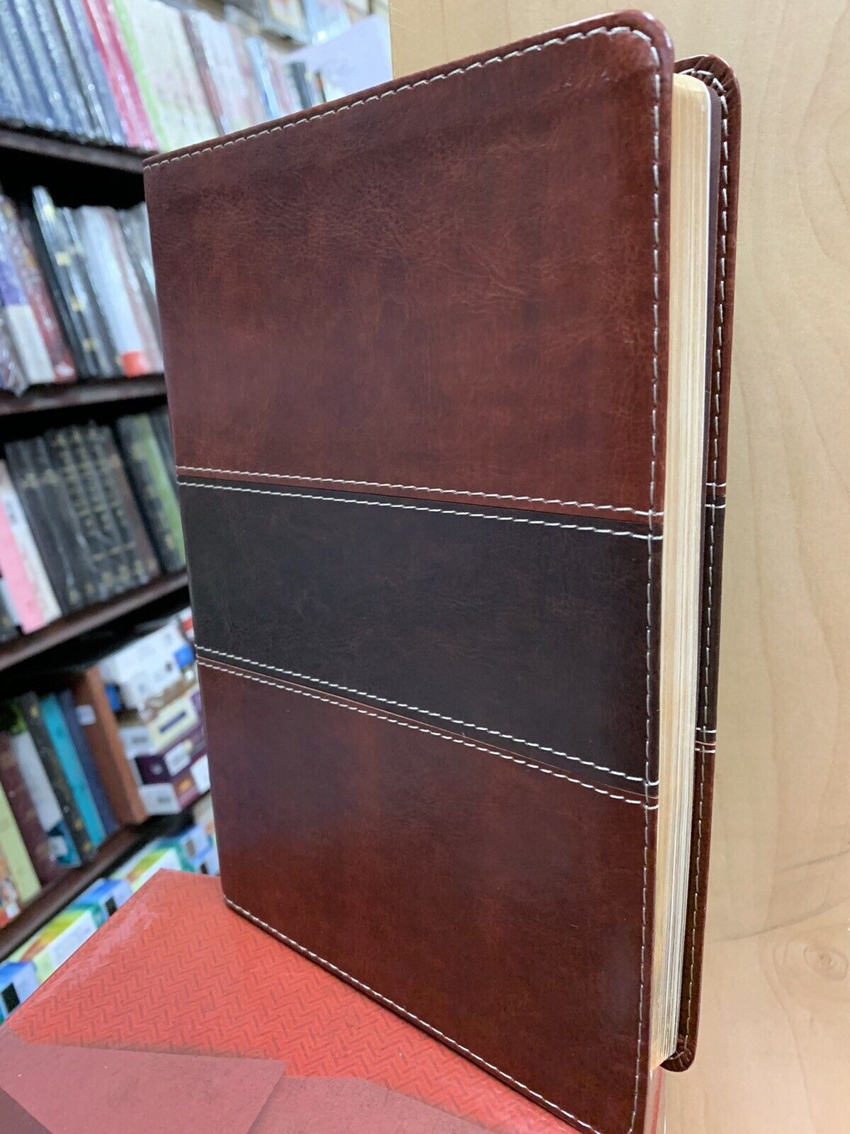 Biblia Del Pescador Letra Grande Reina 1960 Revisada Y Ampliada Cooba Semi Piel