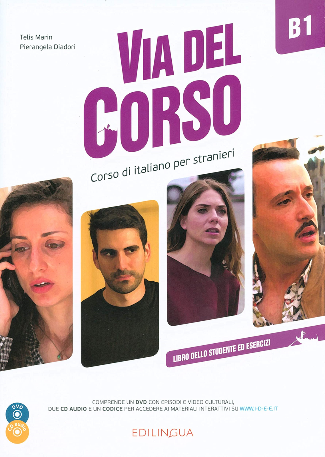Libri Telis Marin / Pierangela Diadori - Via Del Corso B1. Corso Di Italiano Per
