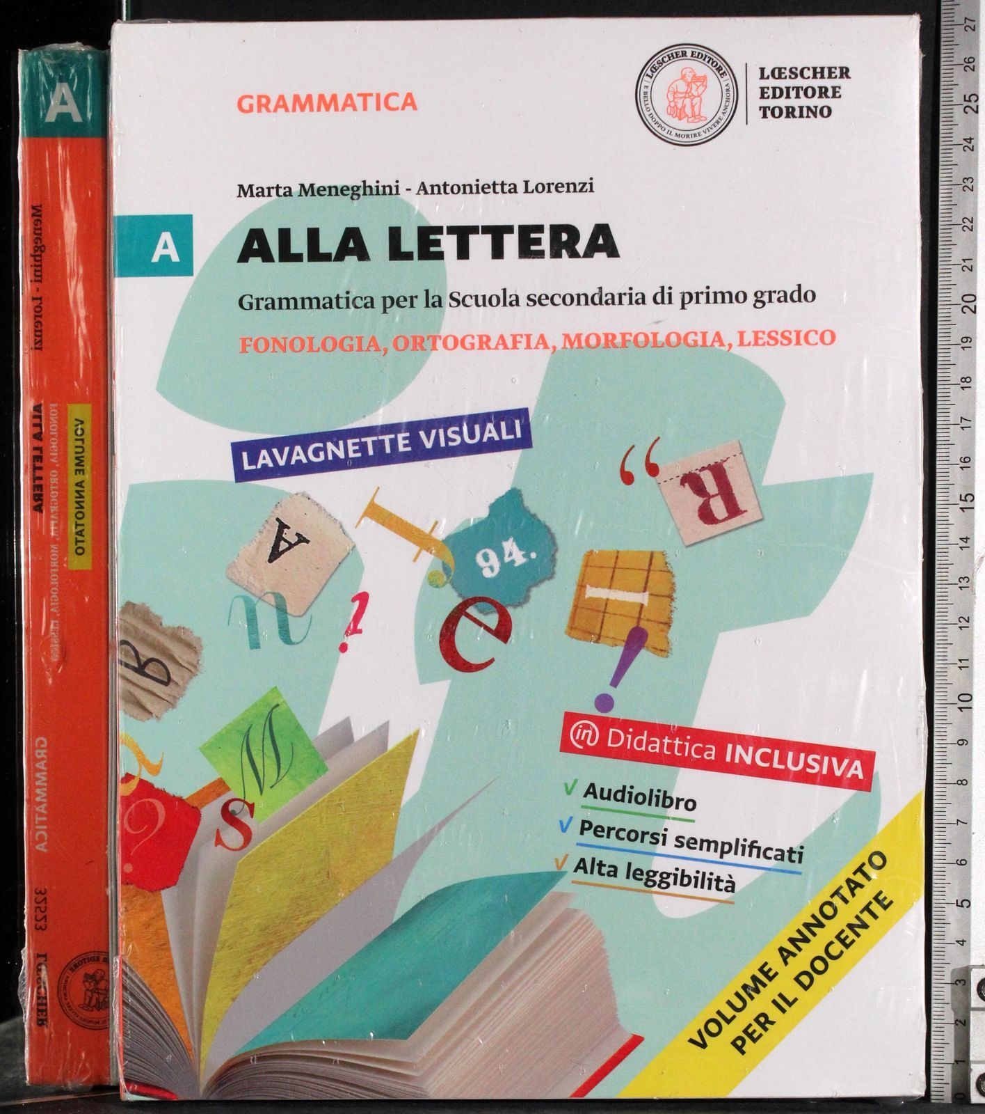GRAMMATICA. ALLA LETTERA. LORENZI. LOESCHER.