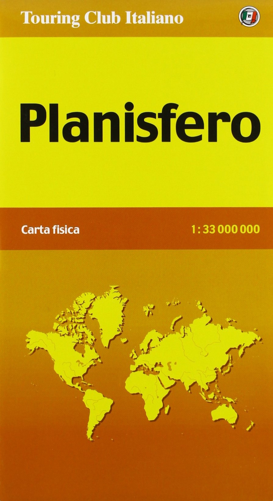 Libri Planisfero. Carta Fisica 1:33.000.000