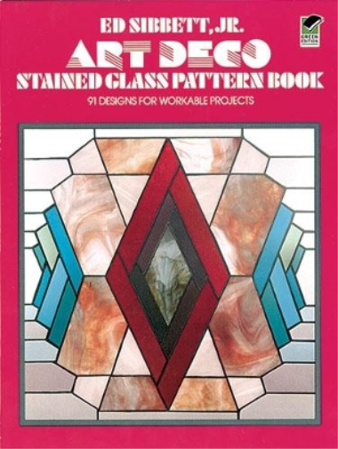 Ed Sibbett Art Deco Stained Glass Pattern Book (Merchandise)