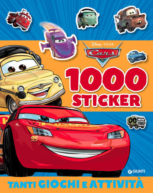 Cars 1000 Sticker Disney Libri 2022