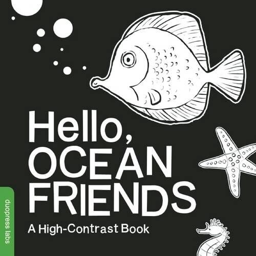 Violet Lemay Hello, Ocean Friends (Libro di cartone) High-Contrast Books