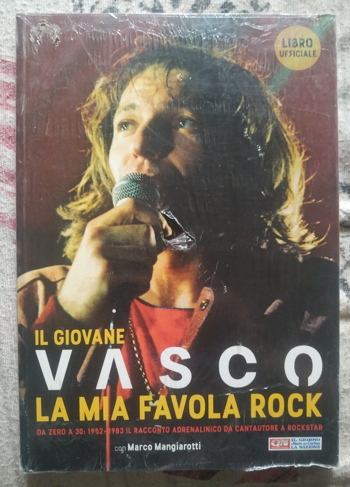 VASCO ROSSI - IL GIOVANE VASCO LA MIA FAVOLA ROCK - BK 200? - Libro ufficiale