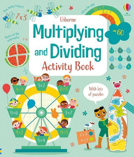 Usborne Multiplying and Dividing Activity Book (Tascabile) Maths Activity Books