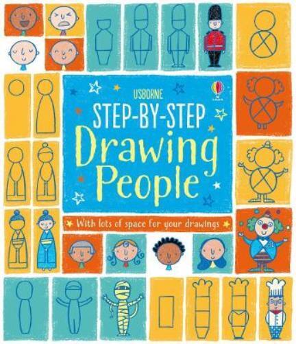Fiona Watt Step-by-step Drawing People (Tascabile) Step-by-Step Drawing