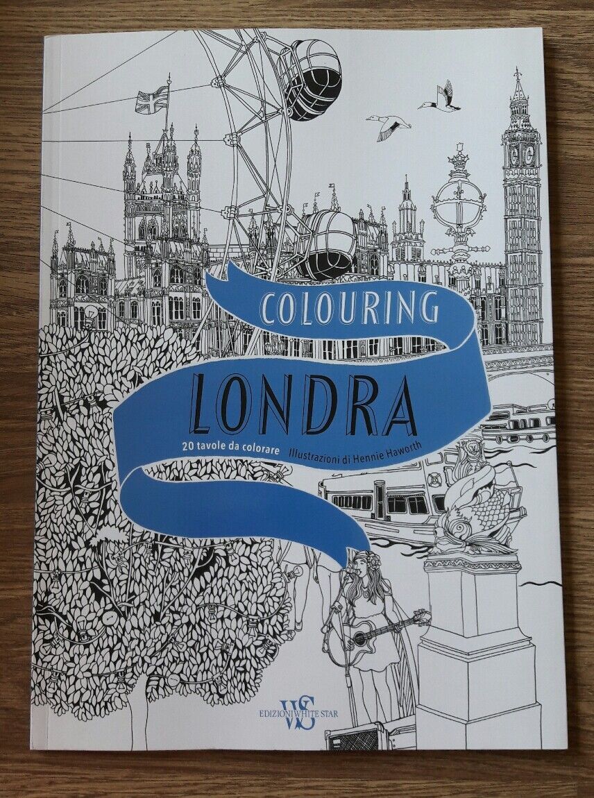Colouring Londra. 20 tavole da colorare - Haworth Hennie