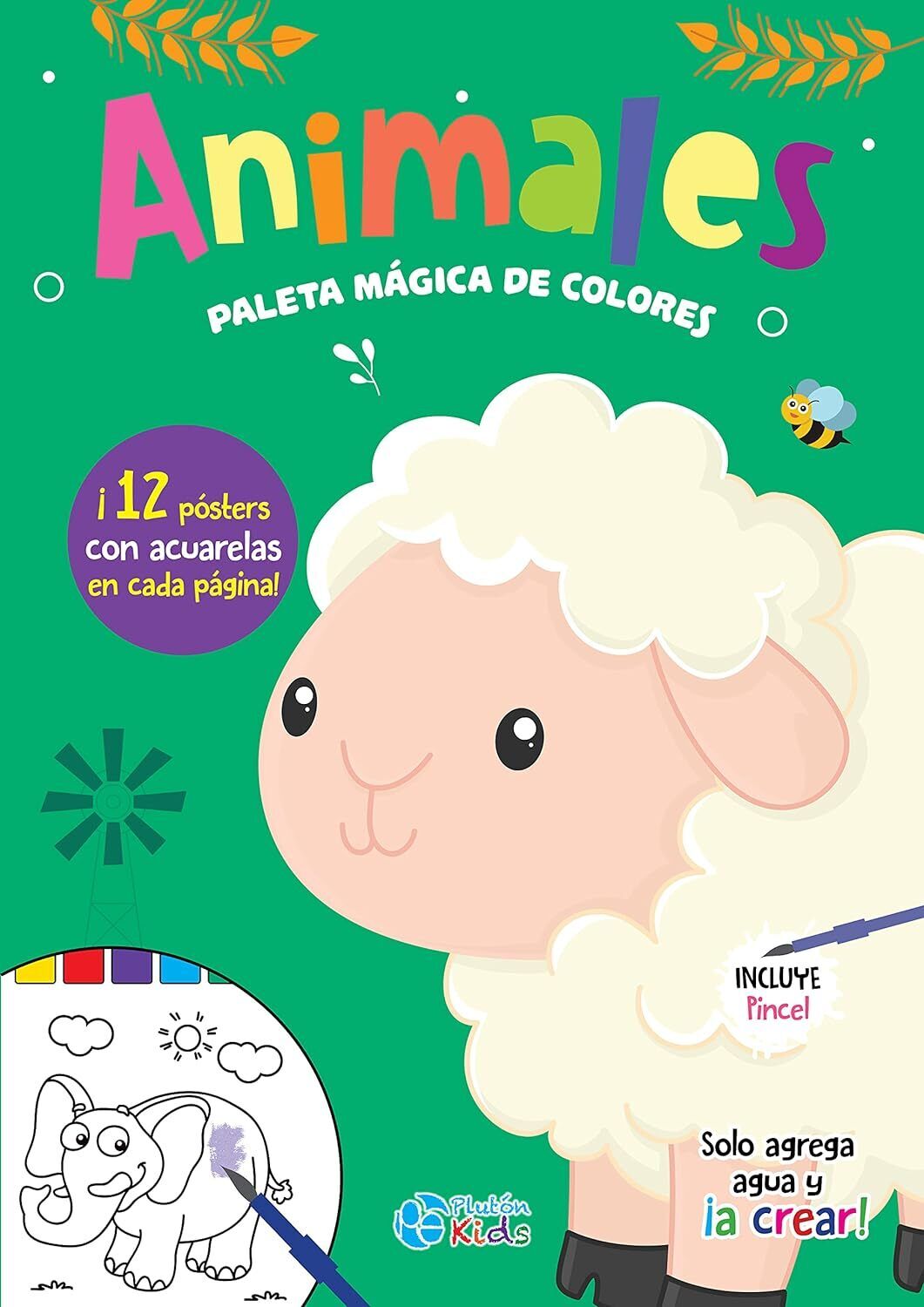 9788418211669 Animales (Libro de Acuarelas) - Varios