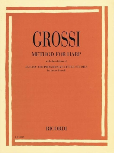 Ettore Pozzoli Method for Harp (Tascabile)