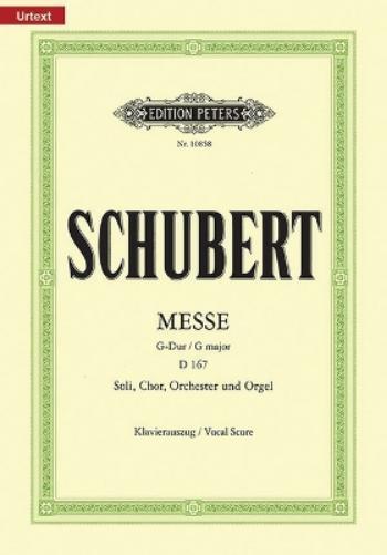 `Schubert, Franz Pete` Mass In G D167 BOOK NUOVO