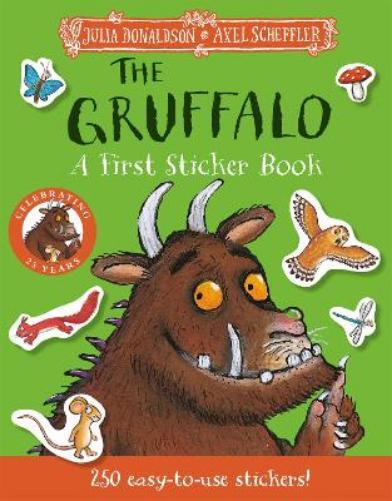 Julia Donaldson The Gruffalo: A First Sticker Book (Tascabile)