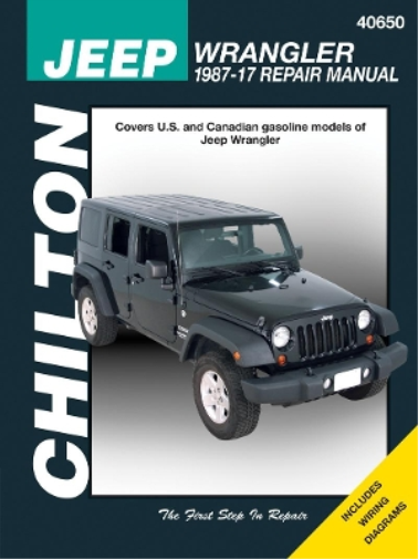 Jeep Wrangler ('87-'17) (Chilton) (Tascabile)