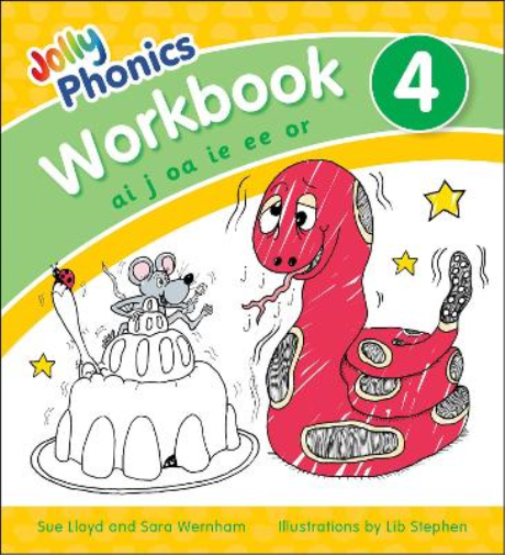 Sara Wernham Sue Lloyd Jolly Phonics Workbook 4 (Tascabile)