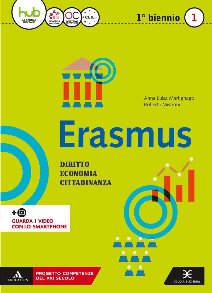 9788824781640 Erasmus. Diritto, economia, cittadinanza. Per gli ...one online: 1