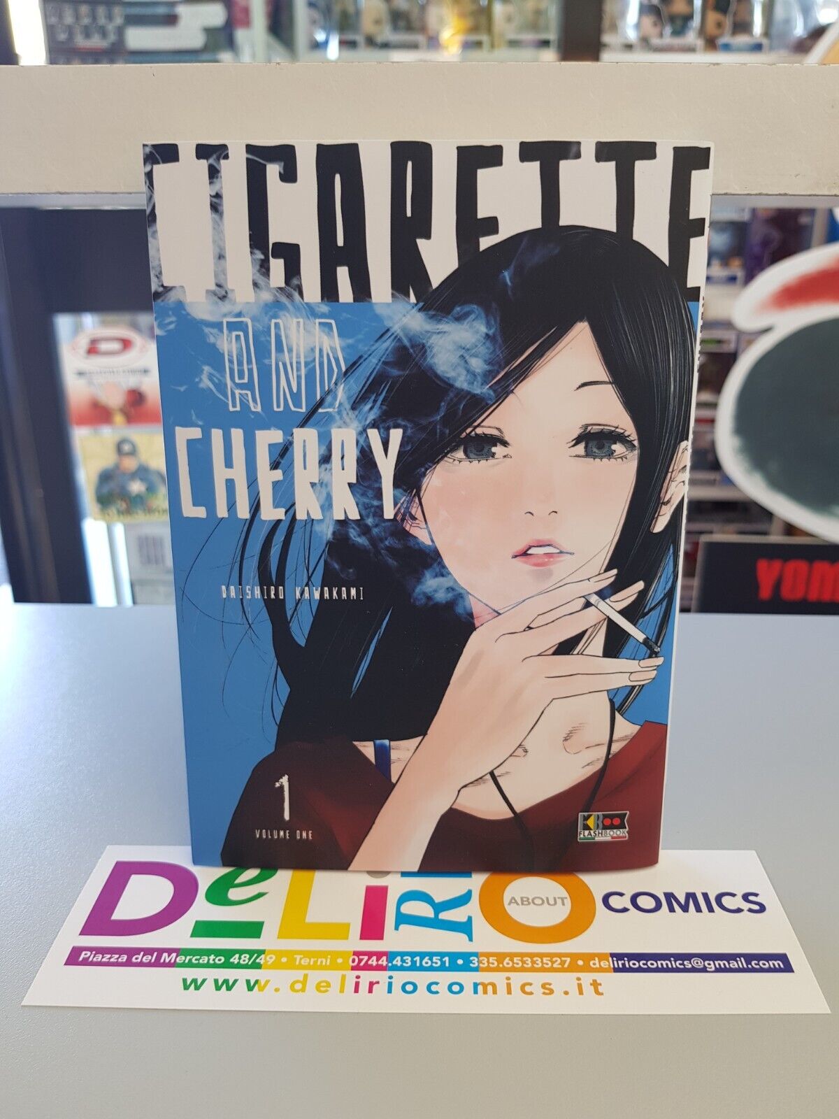 CIGARETTE AND CHERRY N.1 Ed. FLASHBOOK SCONTO 5%