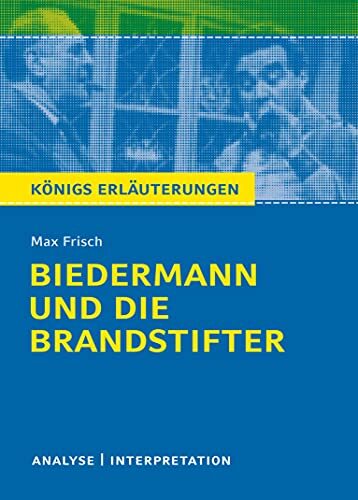 Max Frisch Bern Biedermann und die Brandstifter von Max Frisch - Tex (Tascabile)