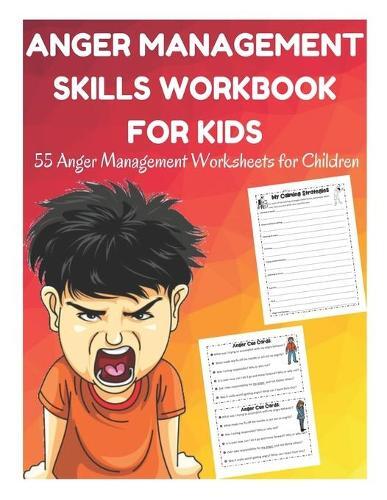 David Fletcher Anger Management Skills Workbook for Kids - 55 Anger  (Tascabile)
