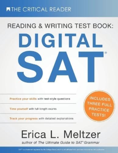 Erica L Meltzer Reading & Writing Test Book (Tascabile)