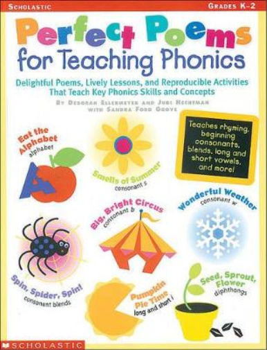 Judi Hechtman Deborah Ellermeyer Perfect Poems for Teaching Phonics (Tascabile)