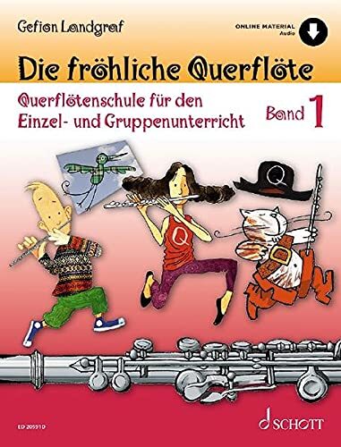 Die fröhliche Querflöte Band 1 (Tascabile)
