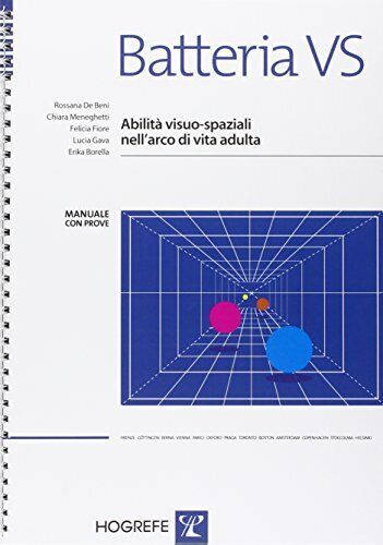 9788898542109 Batteria VS. Abilità visuo-spaziali nell'arco di vita