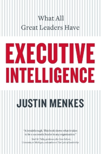 Justin Menkes Executive Intelligence (Tascabile)