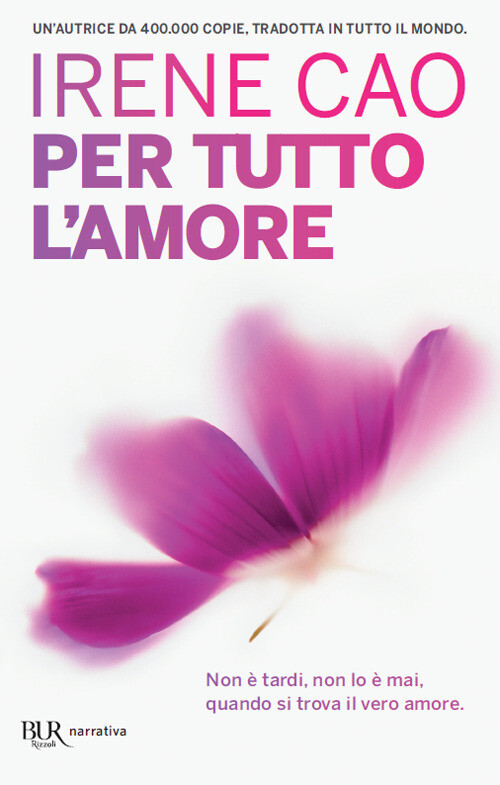 PER TUTTO L'AMORE CAO IRENE