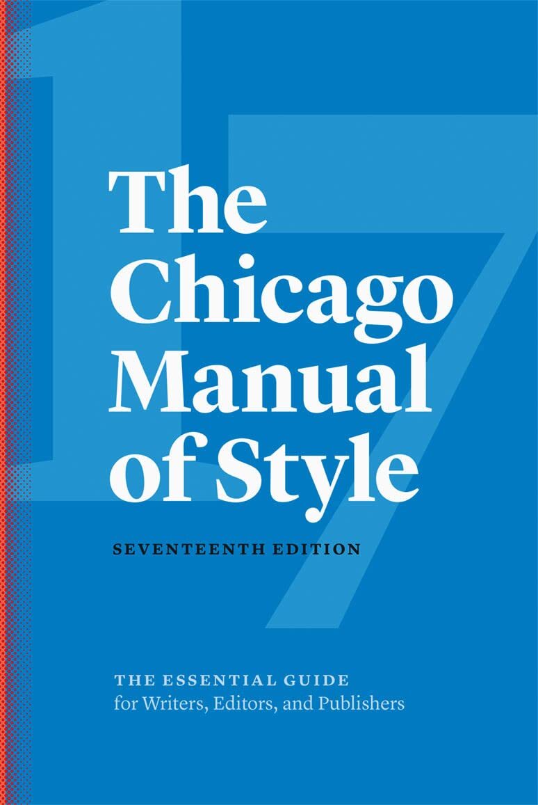 9780226287058 The Chicago Manual of Style, 17th Edition - University of Chicago