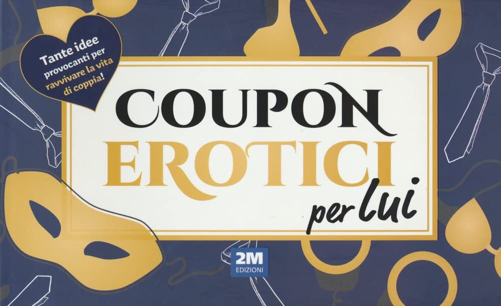 9788893226400 Coupon erotici per lui