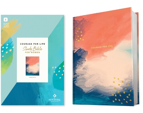 Courage For Life Cour NLT Courage for Life Study Bible for W (Copertina rigida)