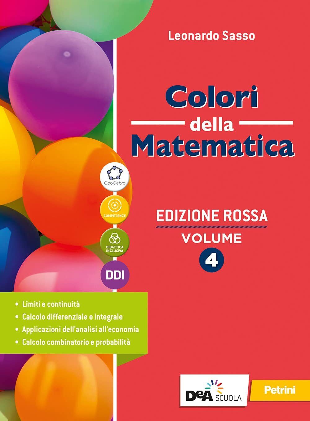 9788849424607 Colori della matematica. Ediz. rossa. Con Quaderno...line (Vol. 2)
