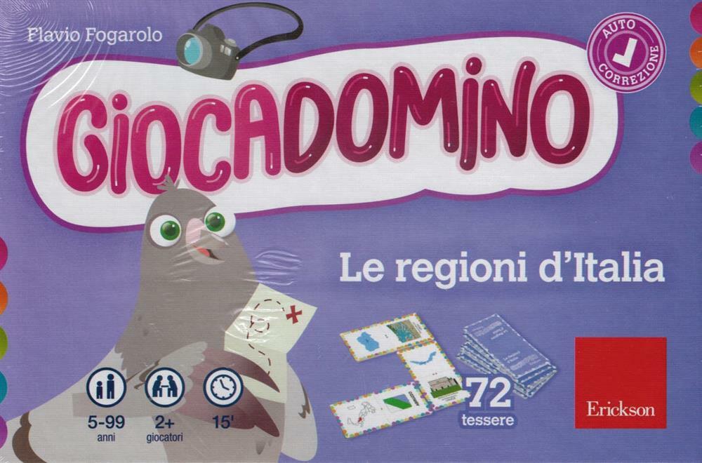 Le regioni d'Italia. Giocadomino - Fogarolo Flavio