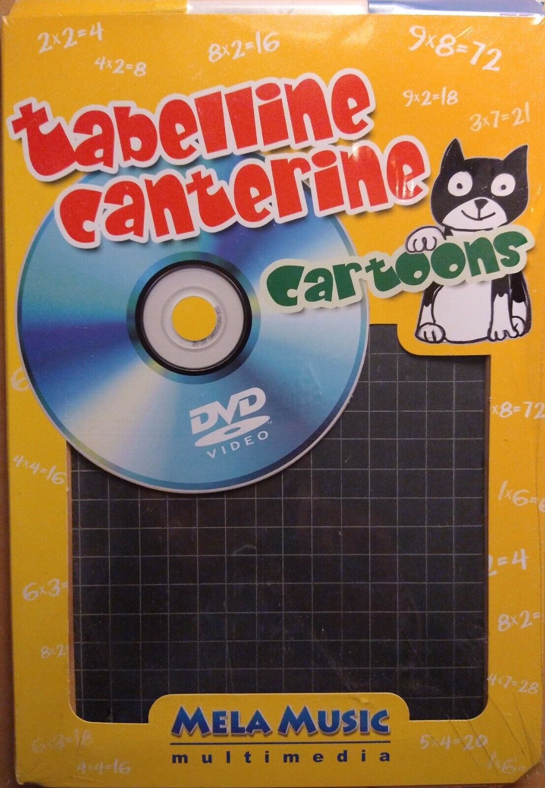 TABELLINE CANTERINE Cartoons + DVD. Mela Music - 9788876301513 -