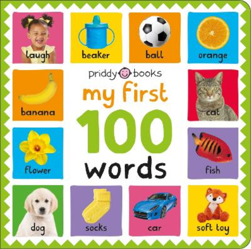 Roger Priddy Priddy Books My First 100: Words (Libro di cartone) My First 100