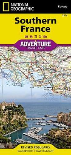 National Geographic Maps Southern France (Map)
