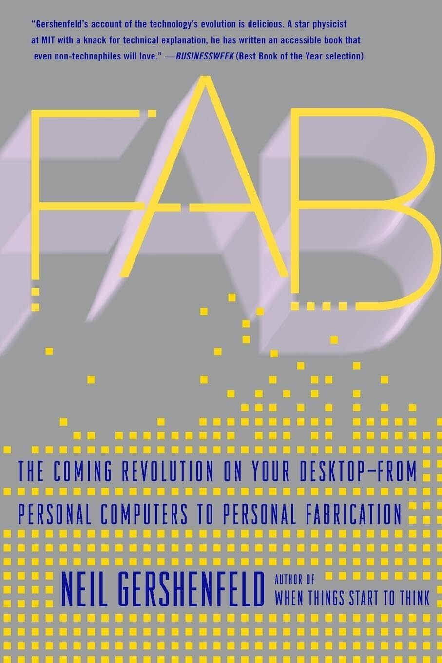 9780465027460 Fab: The Coming Revolution on Your Desktop-from Pe...l Fabrication