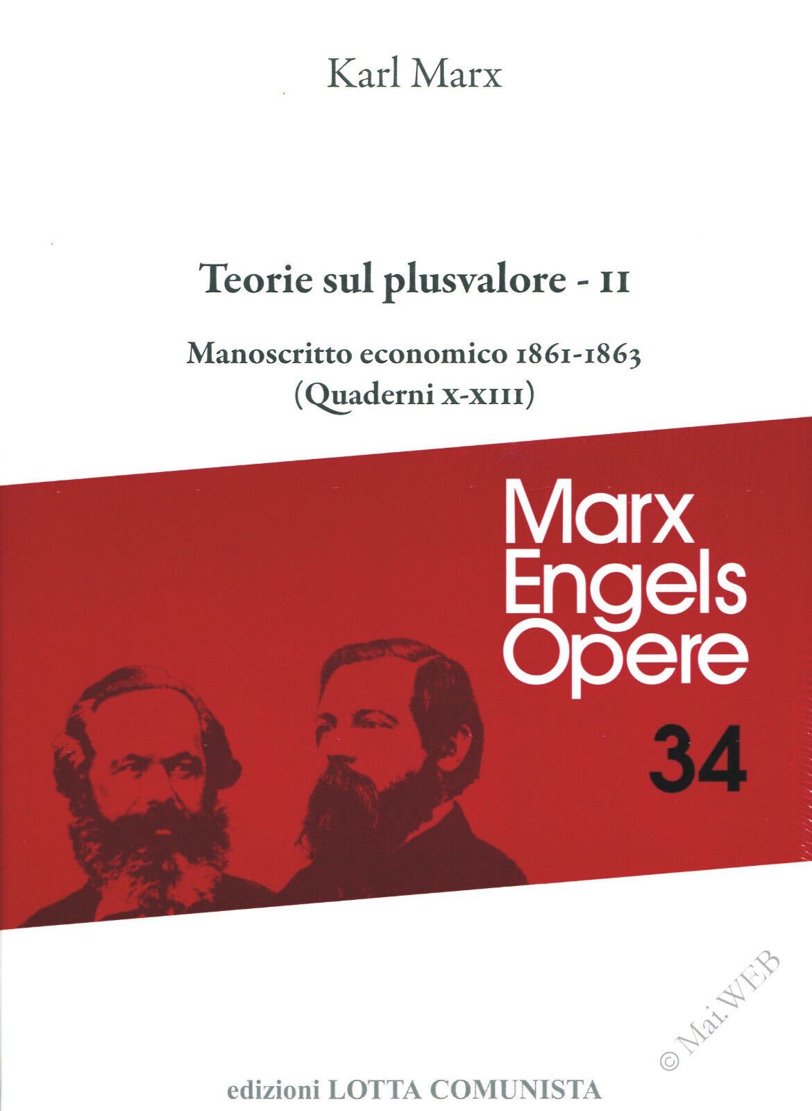 Marx Engels Opere complete Vol.34