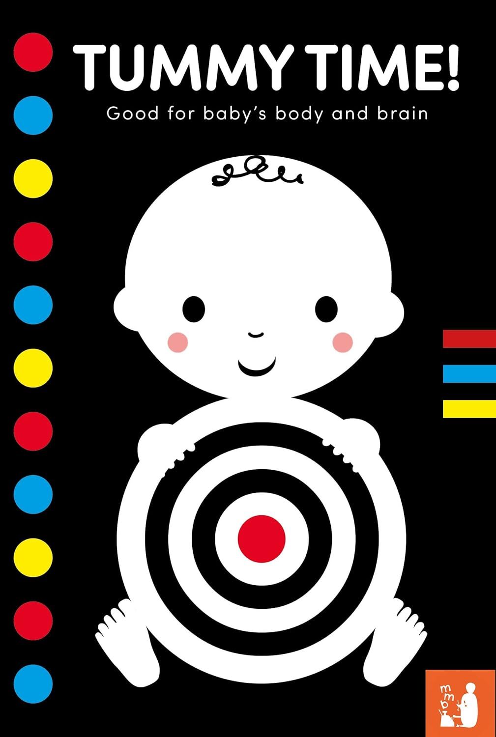 9781838138196 Tummy Time: A high-contrast fold-out book with mir...fold-out book