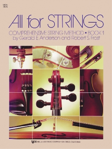 Gerald Anderson Robert Fros All for Strings Book 1 Violi (Pre-recorded SD card)